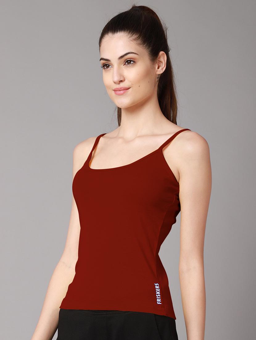 shoulder strap solid camisole - 18588933 - Standard Image - 1
