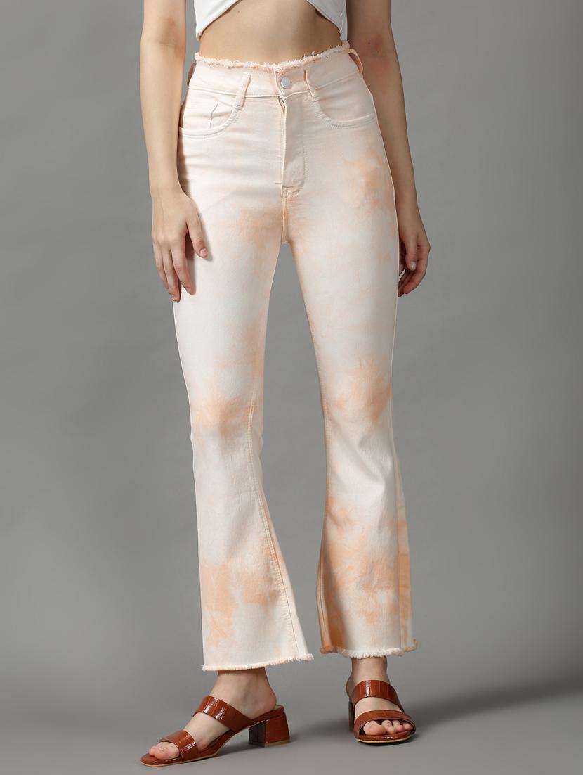 women's tie & dye bootcut jeans - 18589135 - Zoom Image - 0