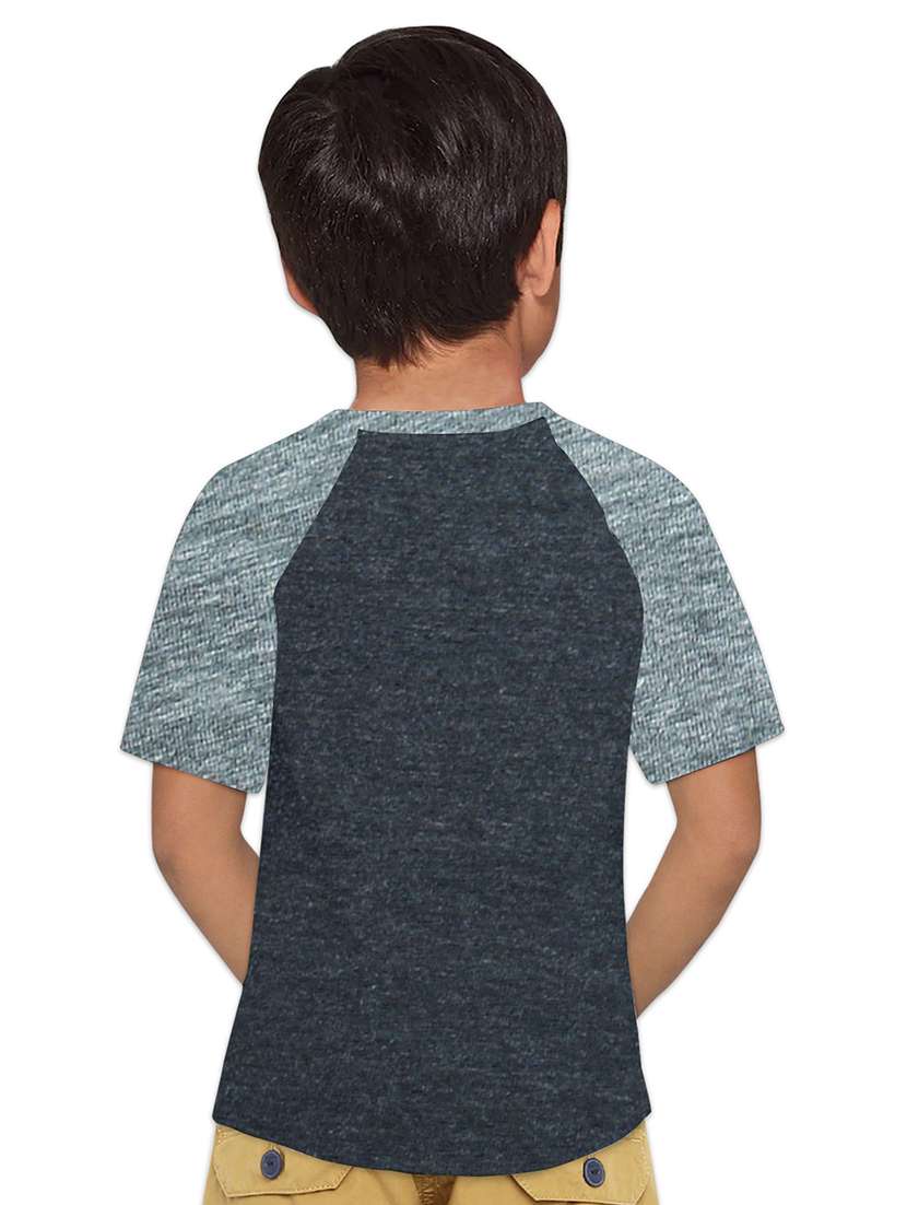 boys henley color block t-shirt - 18589271 - Standard Image - 1