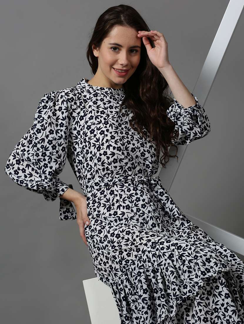 women's layered floral dress - 18589551 -  Standard Image - 4