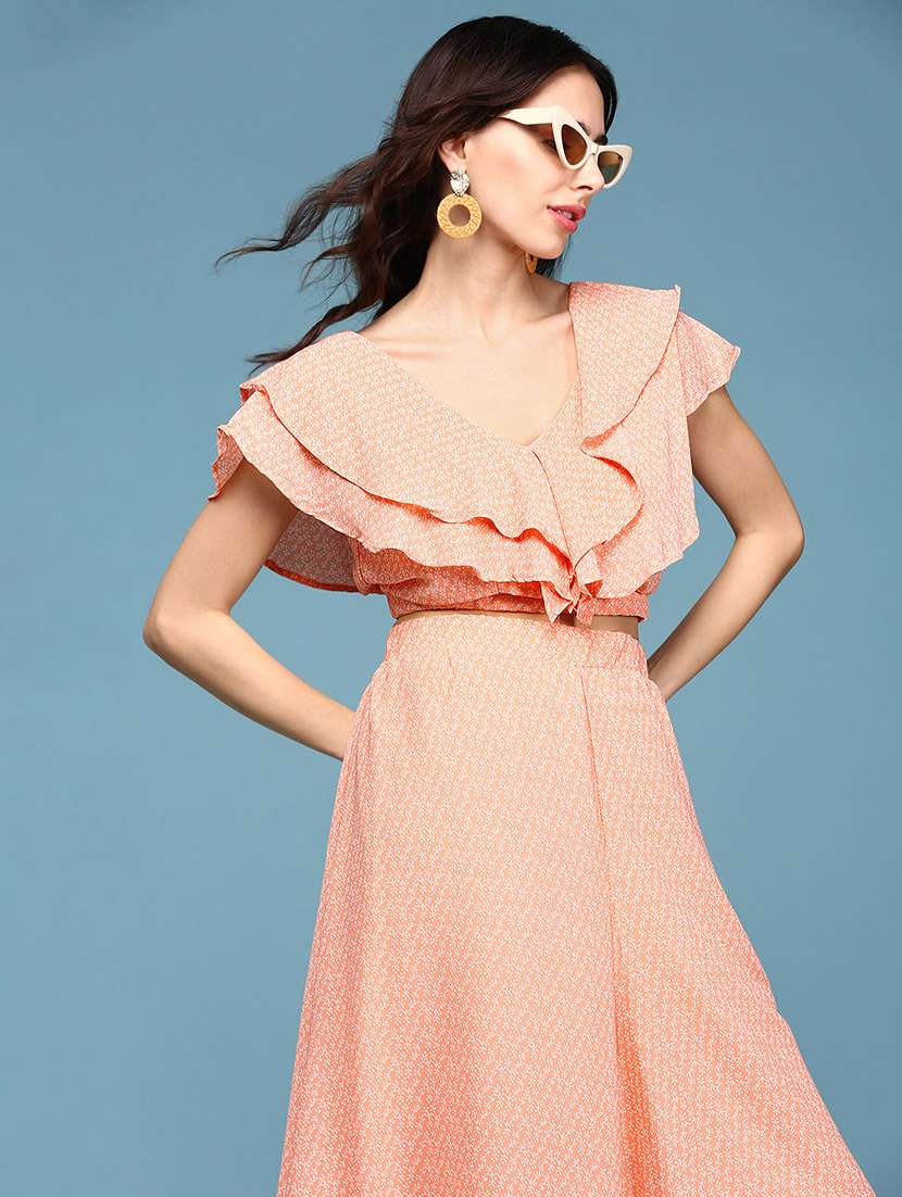 pastel top and palazzos set set - 18590834 -  Standard Image - 4