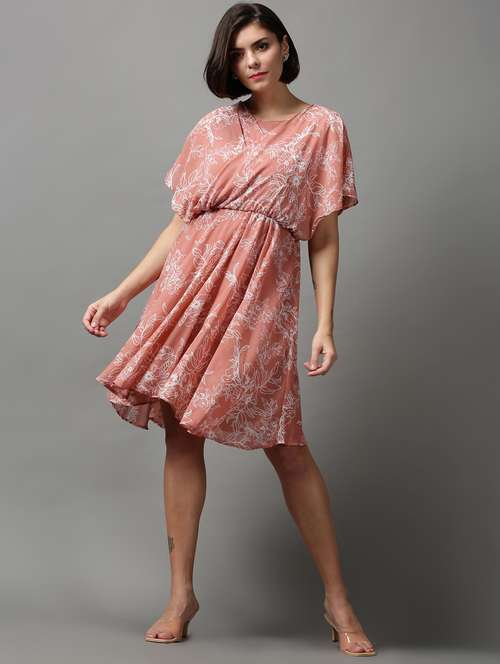 women's fit & flare floral dress - 18590891 -  Standard Image - 0