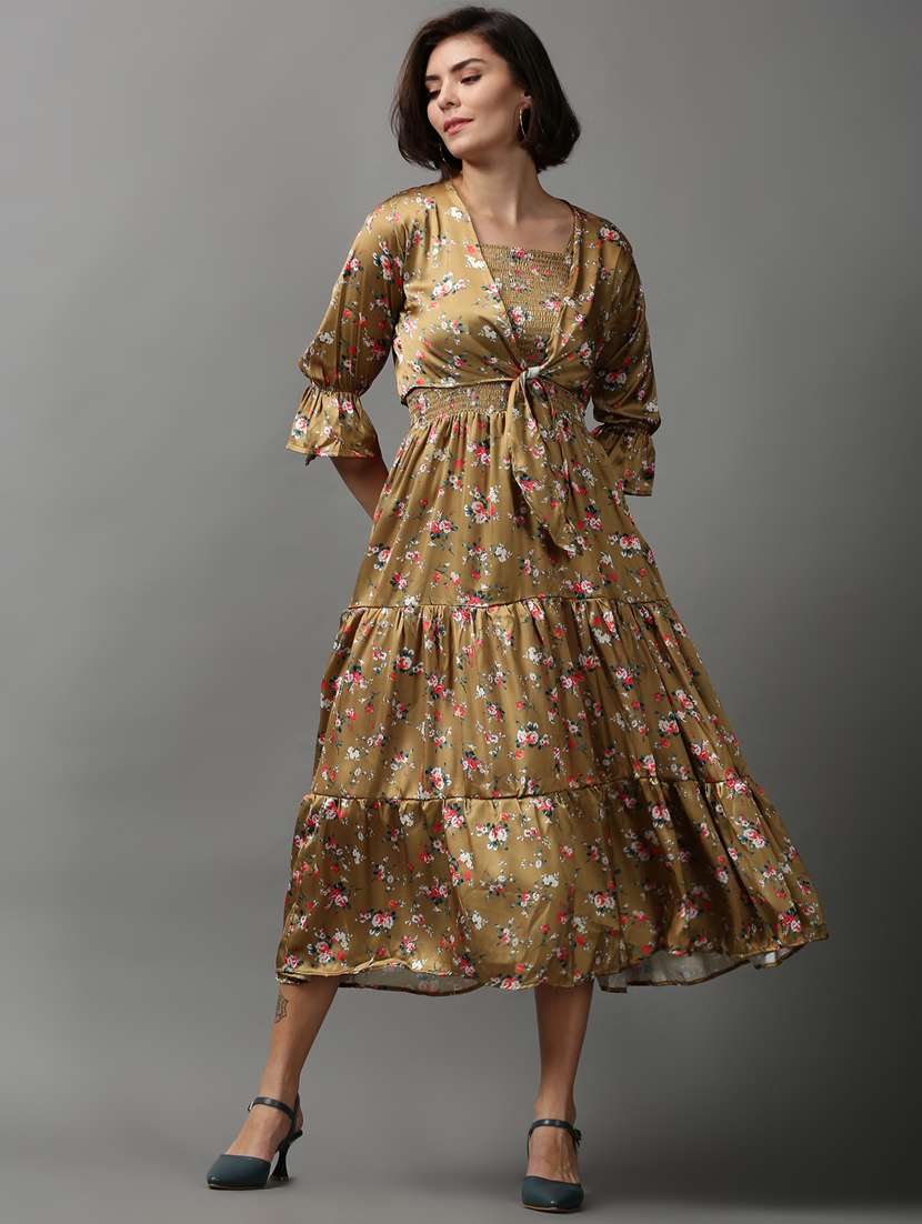 women's tiered dress floral dress