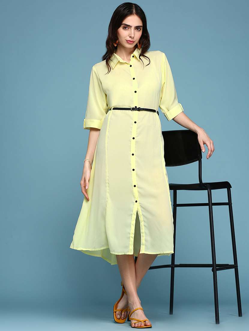 women's shirt solid dress - 18590916 -  Standard Image - 1