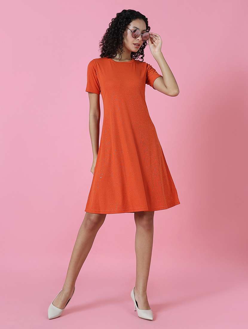 women's shift shibori dress - 18590941 - Standard Image - 1