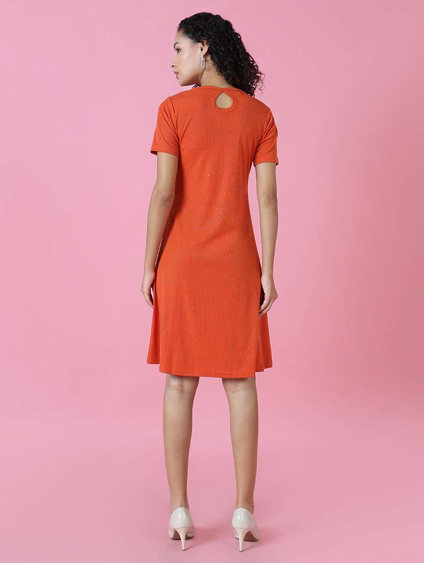 women's shift shibori dress - 18590941 - Standard Image - 4