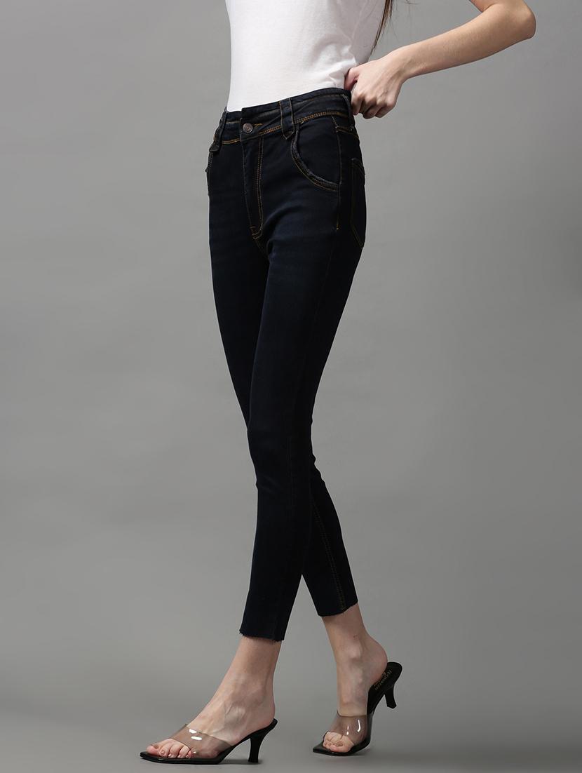 women's plain slim fit jeans - 18591030 - Standard Image - 1