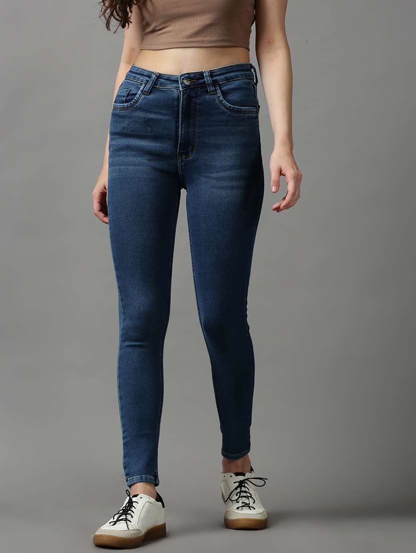 mid rise denim jean