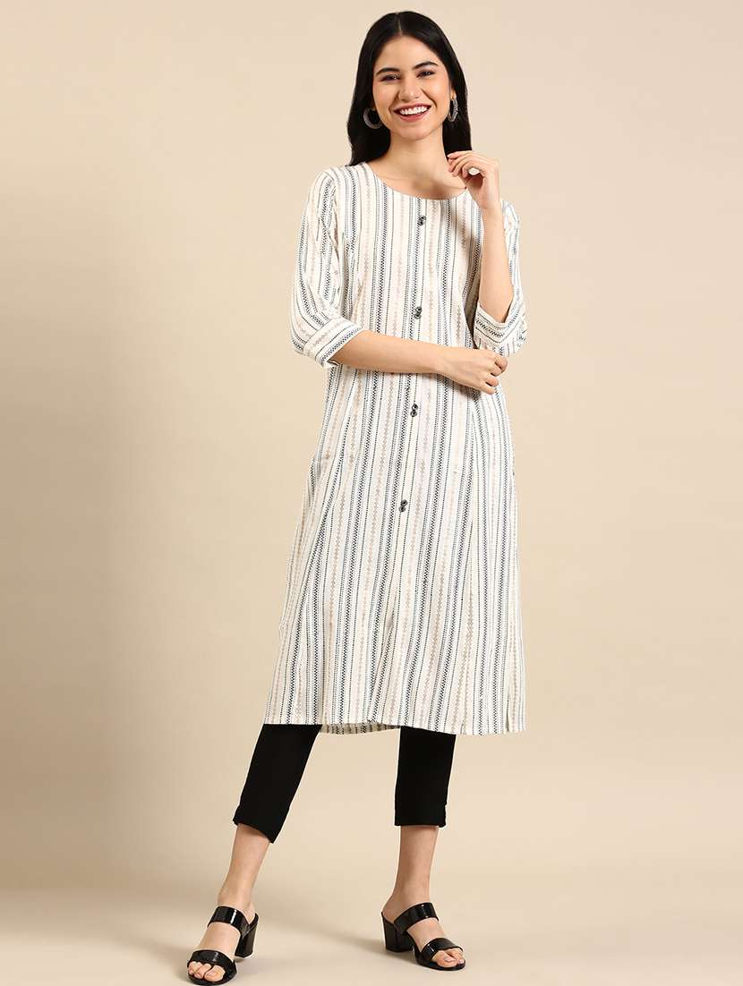 women's front slit kurta