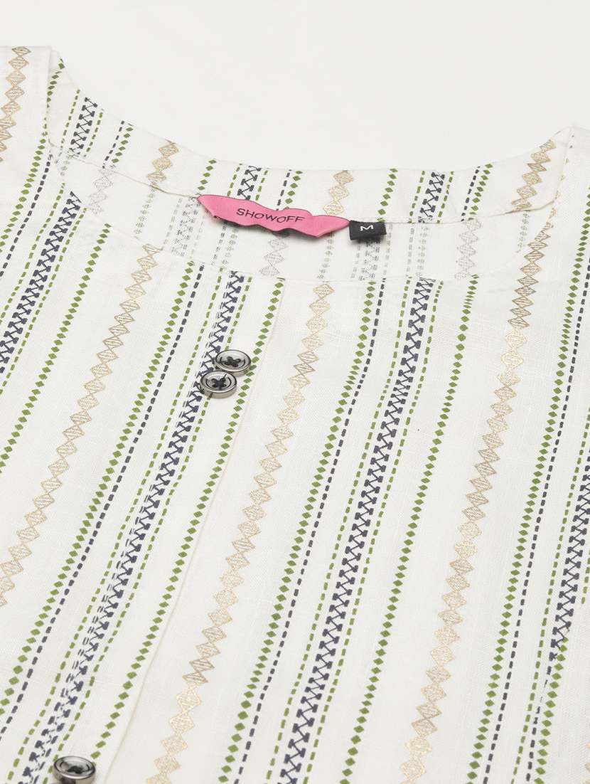 women's front slit kurta - 18591111 -  Standard Image - 6