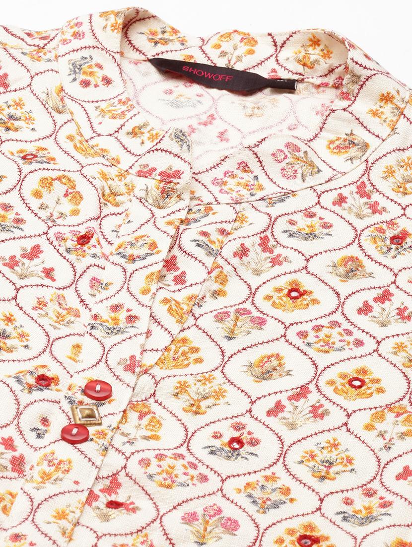 women's flared kurta - 18591127 - Standard Image - 6