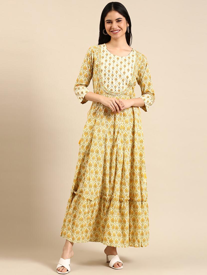 women's tiered kurta - 18591139 - Zoom Image - 0