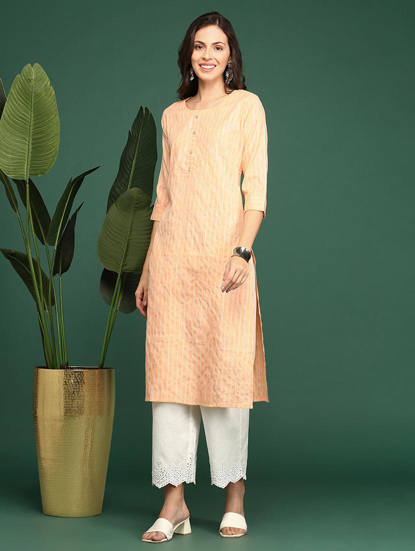 women's straight kurta - 18591153 - Standard Image - 1