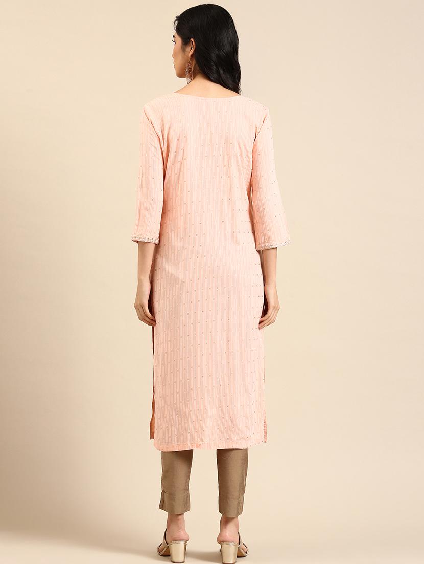women's straight kurta - 18591161 -  Standard Image - 1