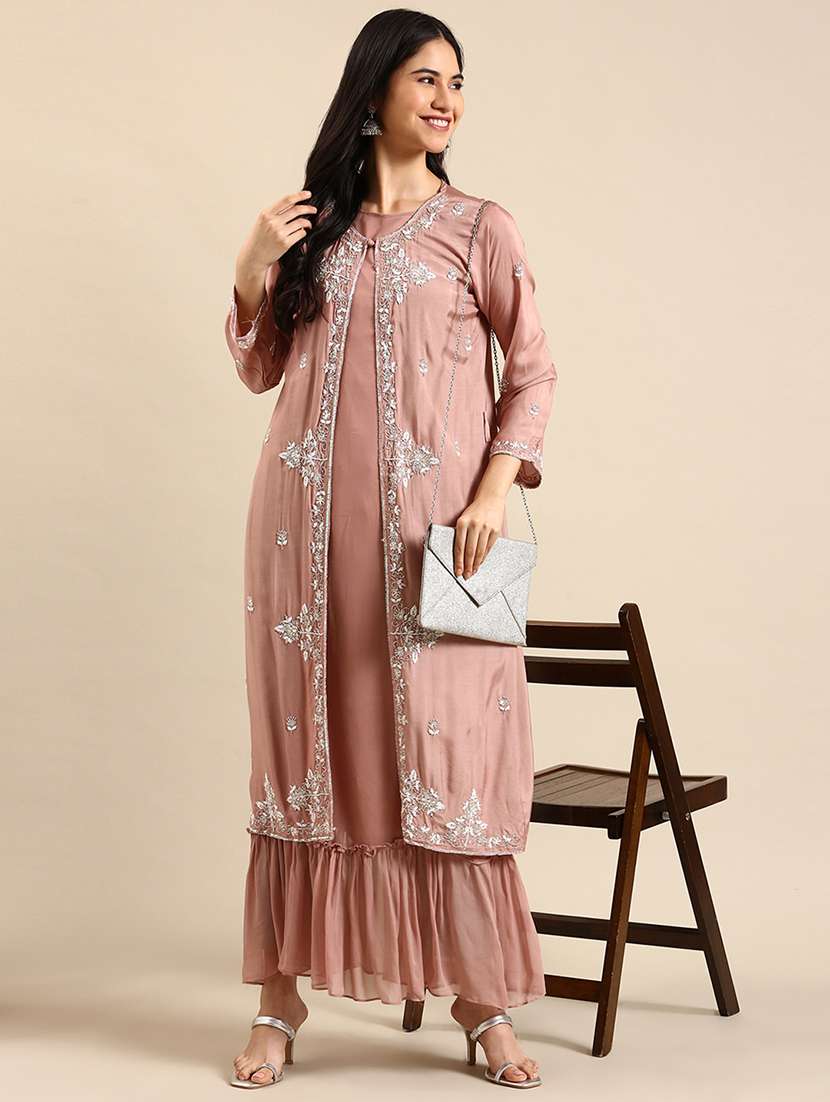 women's kurta with jacket kurta