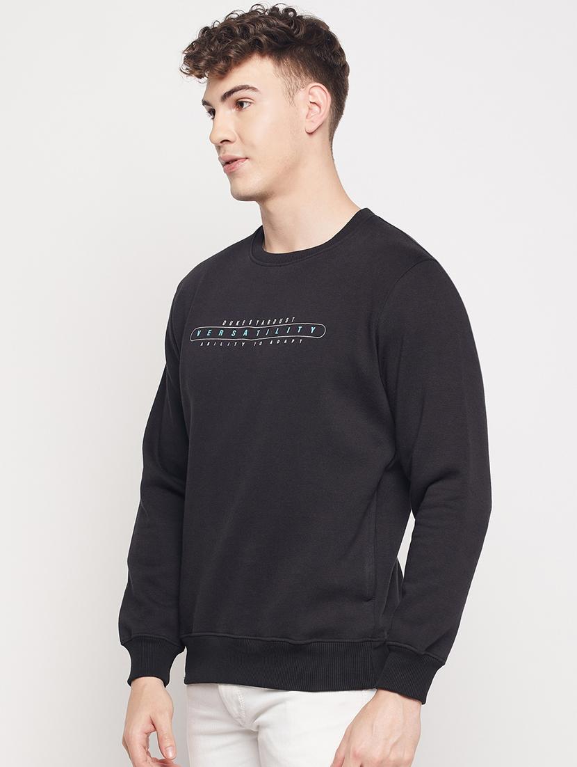 crew neck chest print sweatshirt - 18591541 - Standard Image - 1