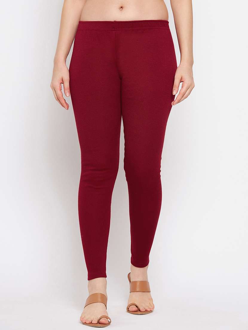 pack of 2 solid woolen legging - 18591583 -  Standard Image - 1