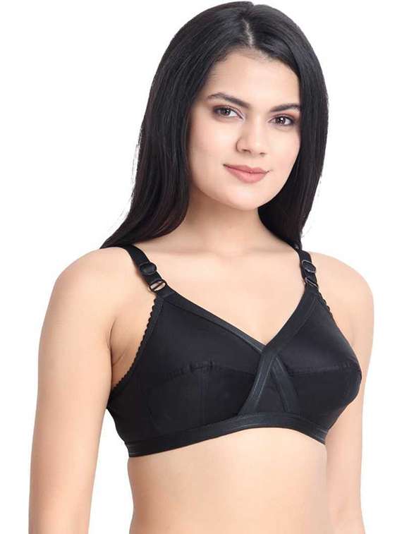 non padded solid regular  bra
