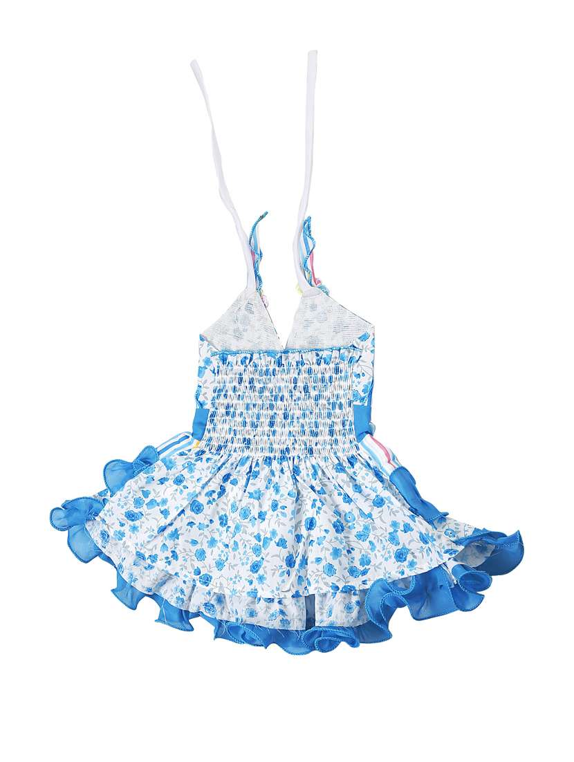girls v neck sleeveless frock - 18591973 -  Standard Image - 1