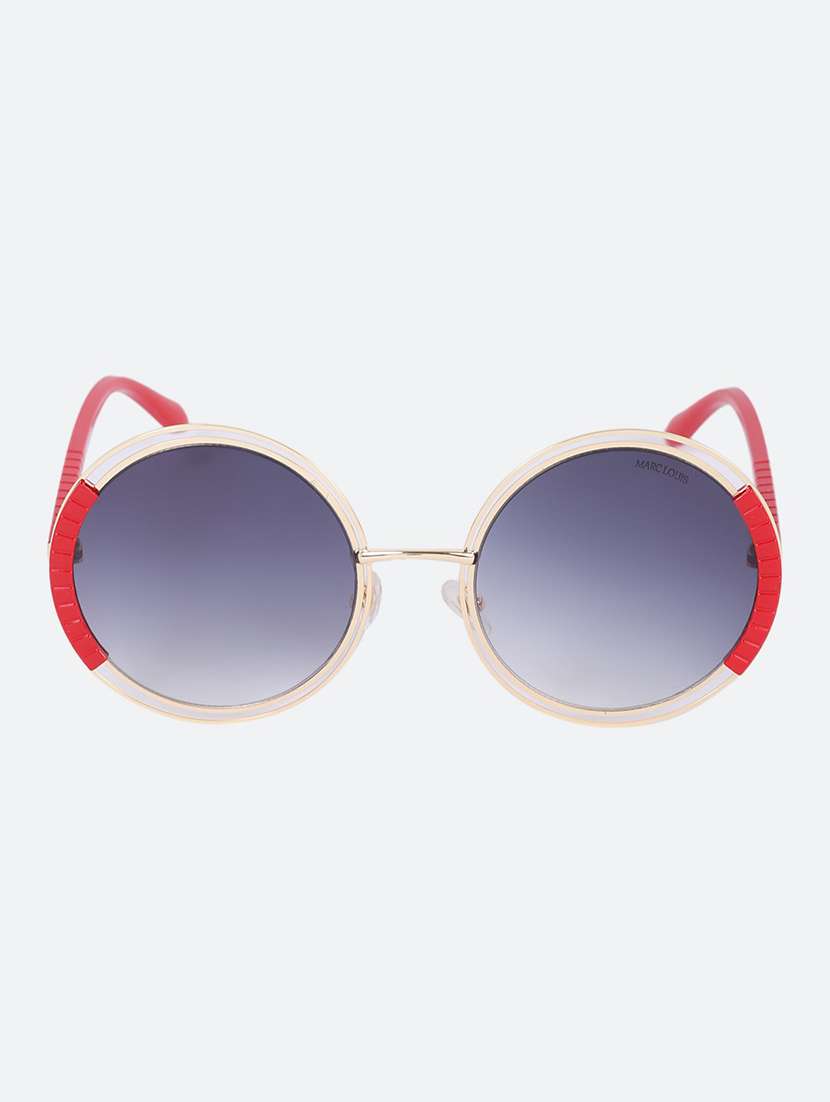 men round grey sunglasses