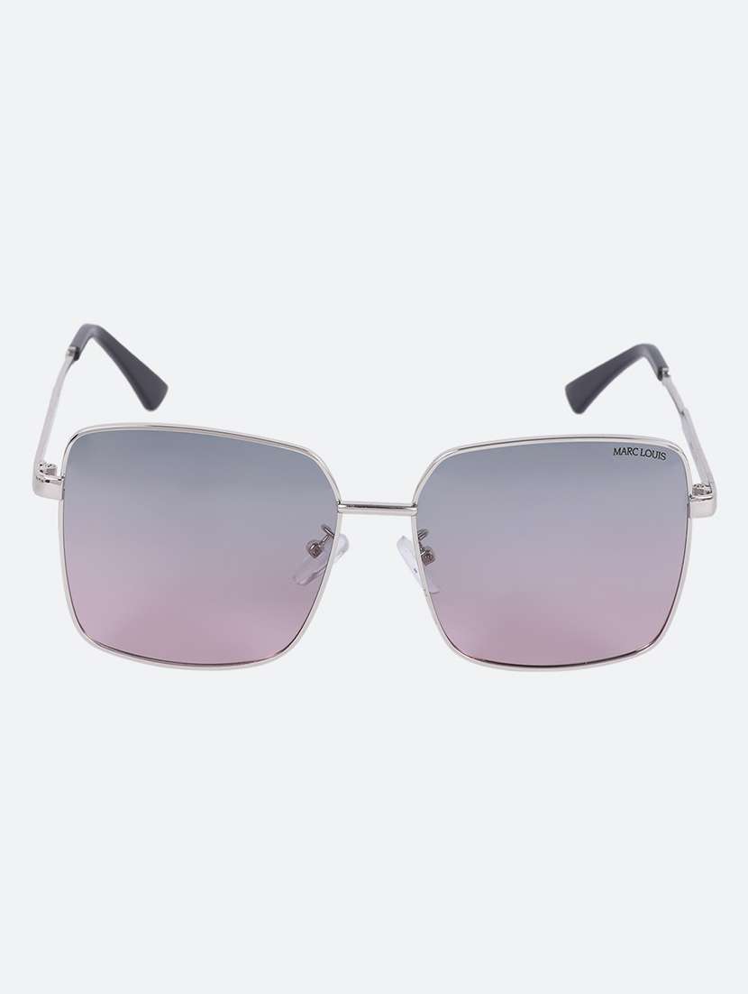 men square pink sunglasses