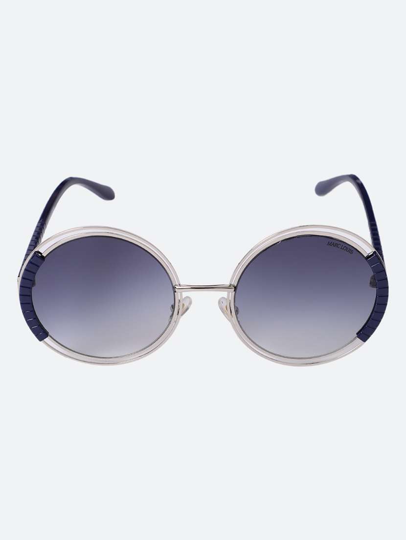 men round grey sunglasses