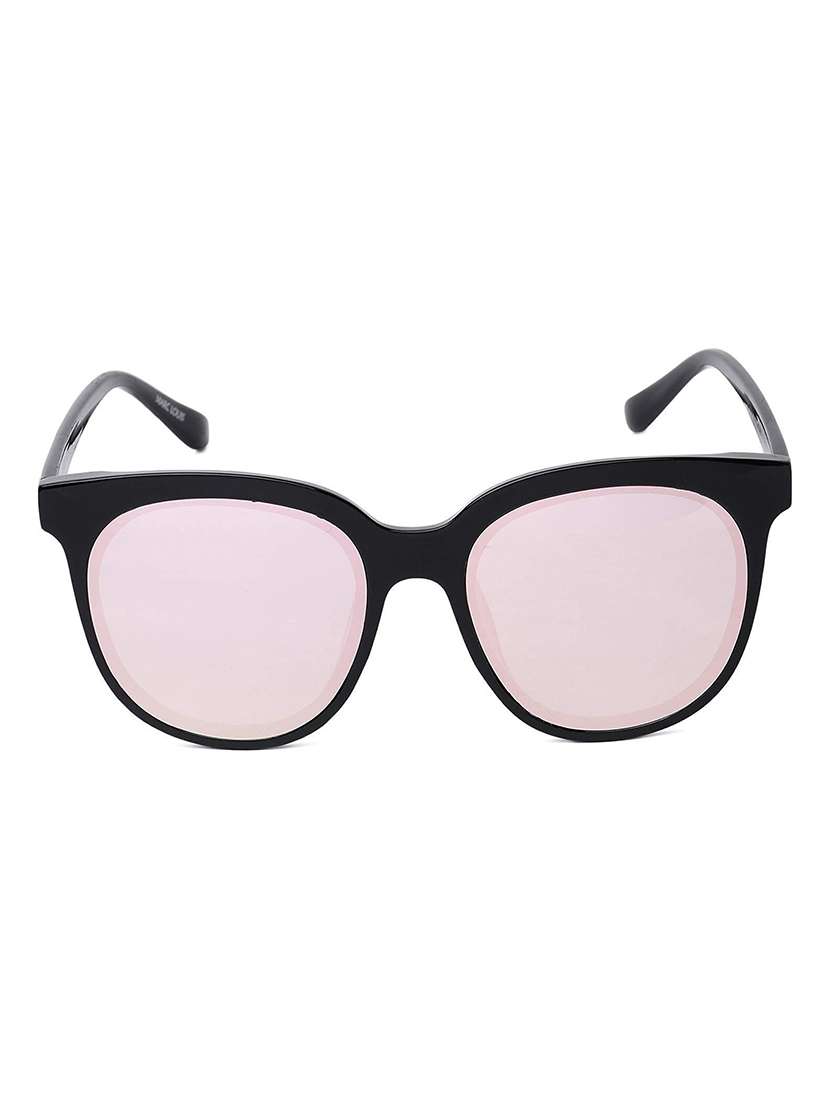 men square pink sunglasses