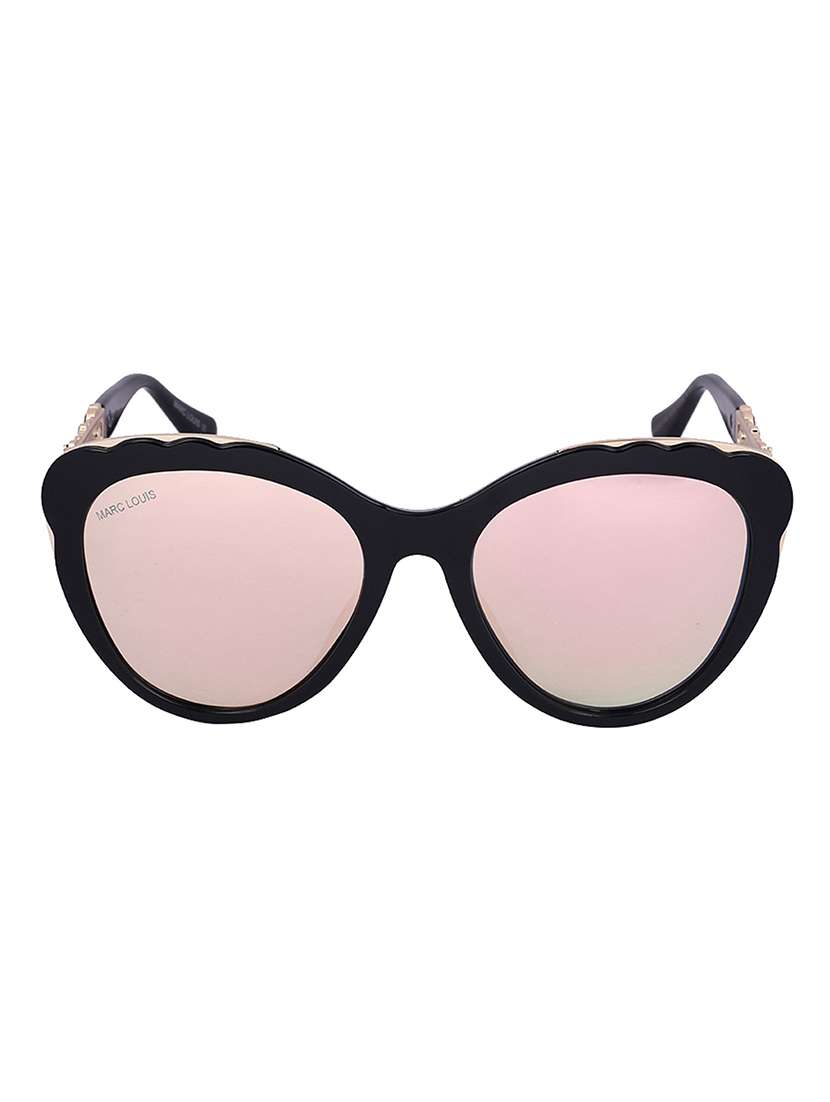 men cat eyes pink sunglasses