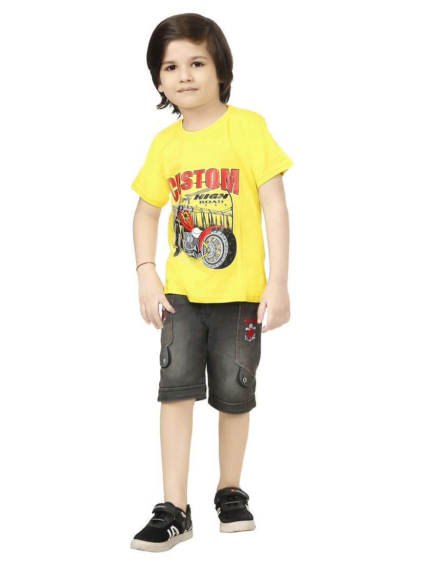 round neck printed t-shirt