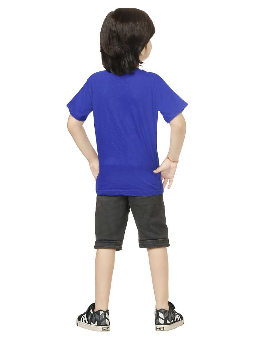 pack of 3 round neck printed t-shirt - 18594489 -  Standard Image - 1