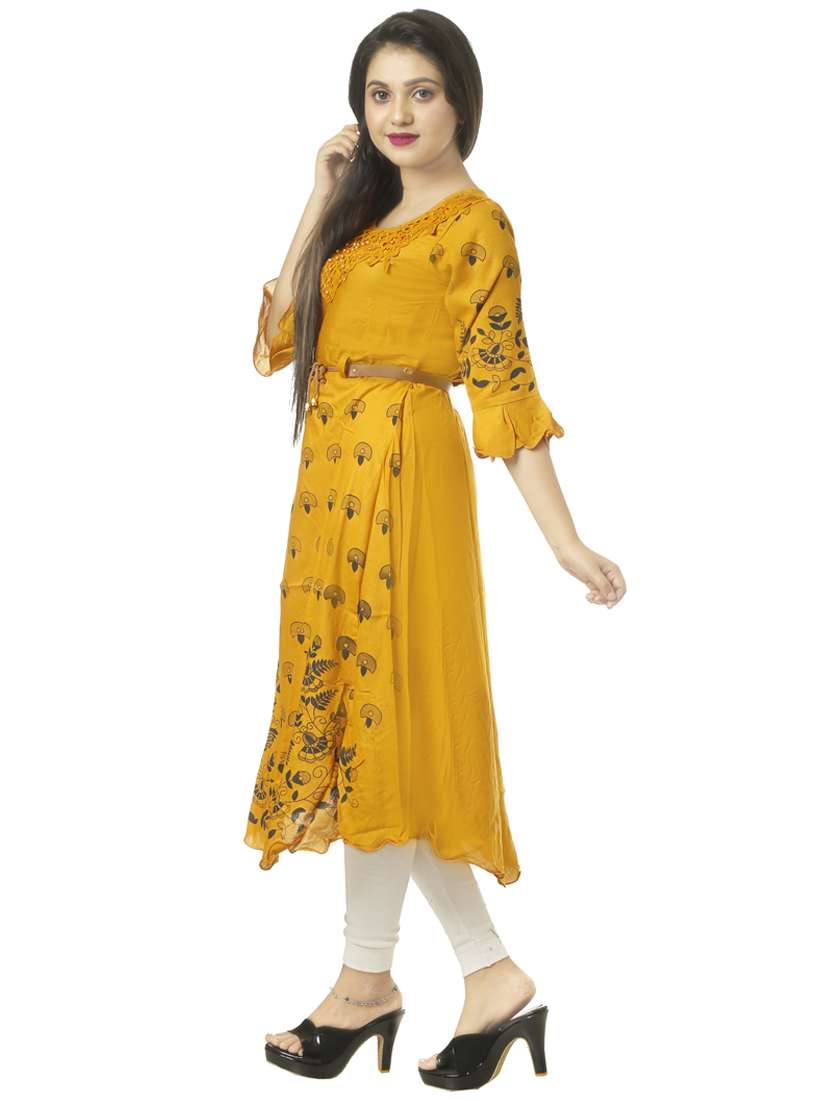 women's a-line kurta - 18594512 -  Standard Image - 1