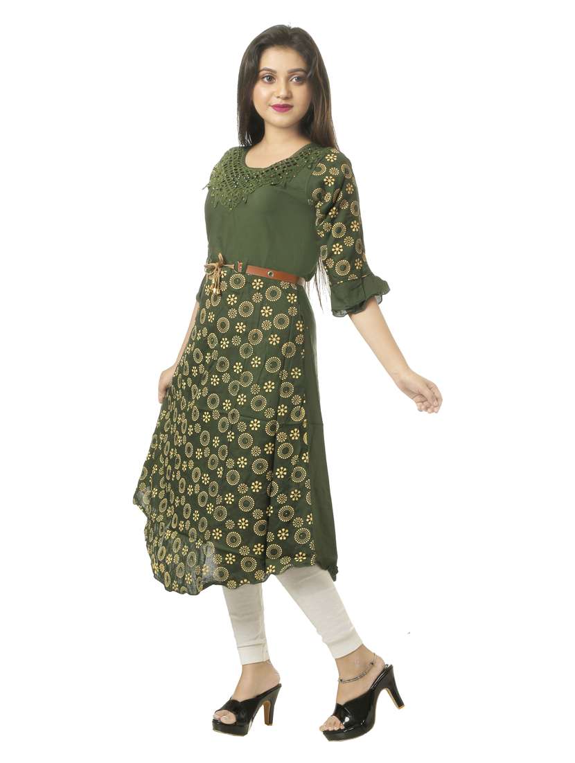 women's a-line kurta - 18594520 -  Standard Image - 1