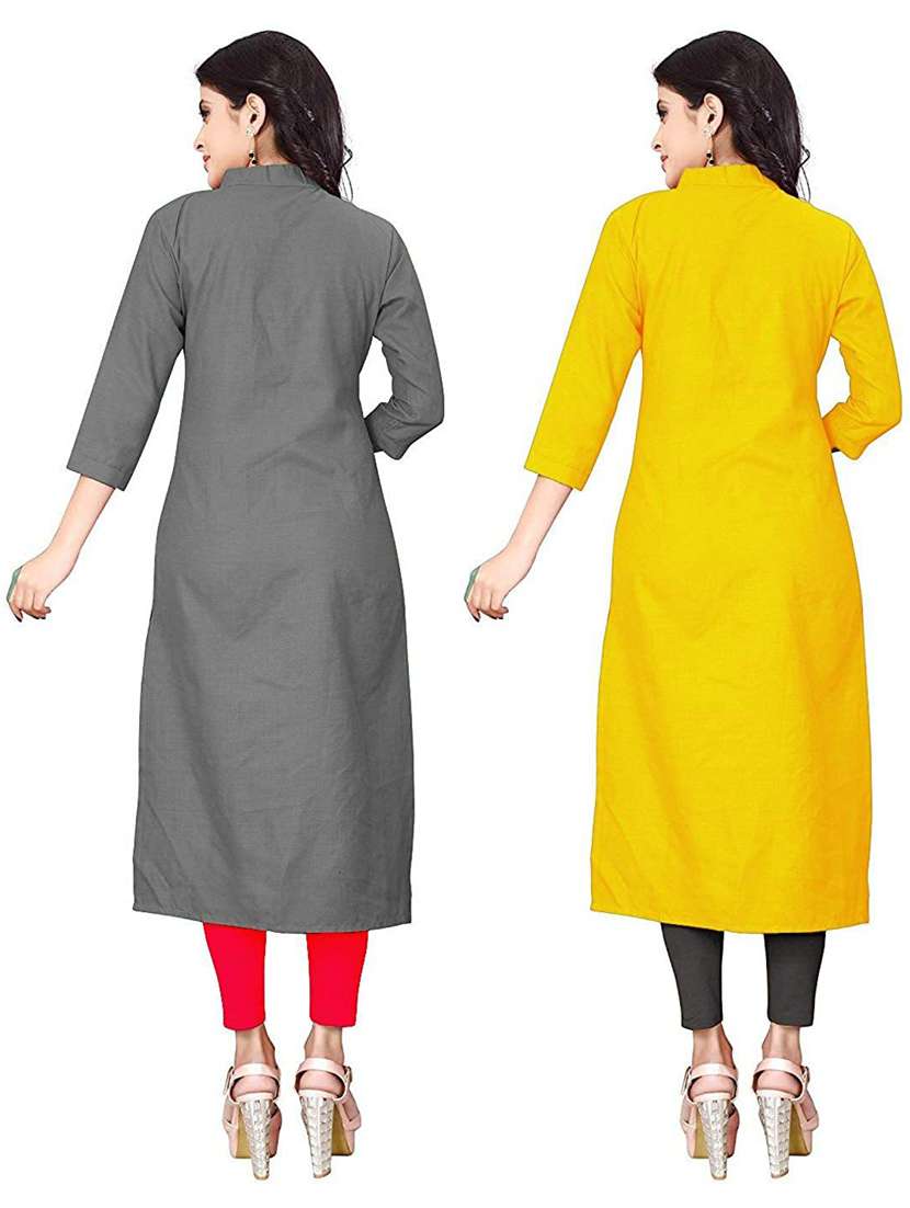women's kurta combo - 18594540 -  Standard Image - 1