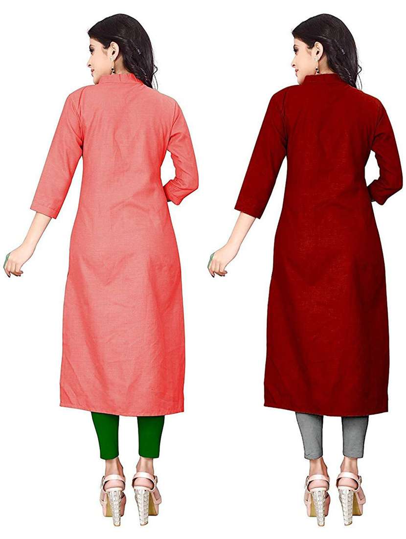 women's kurta combo - 18594546 - Standard Image - 1