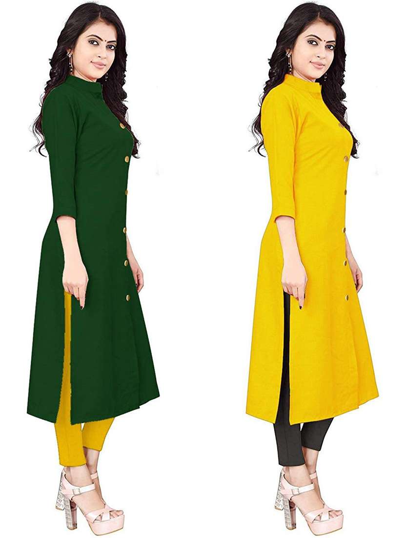 women's kurta combo - 18594558 - Standard Image - 1