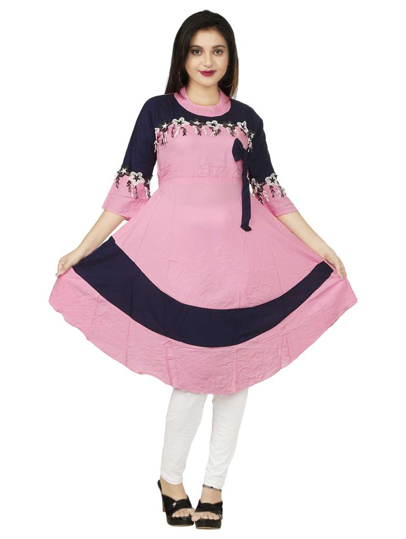 women's flared kurta