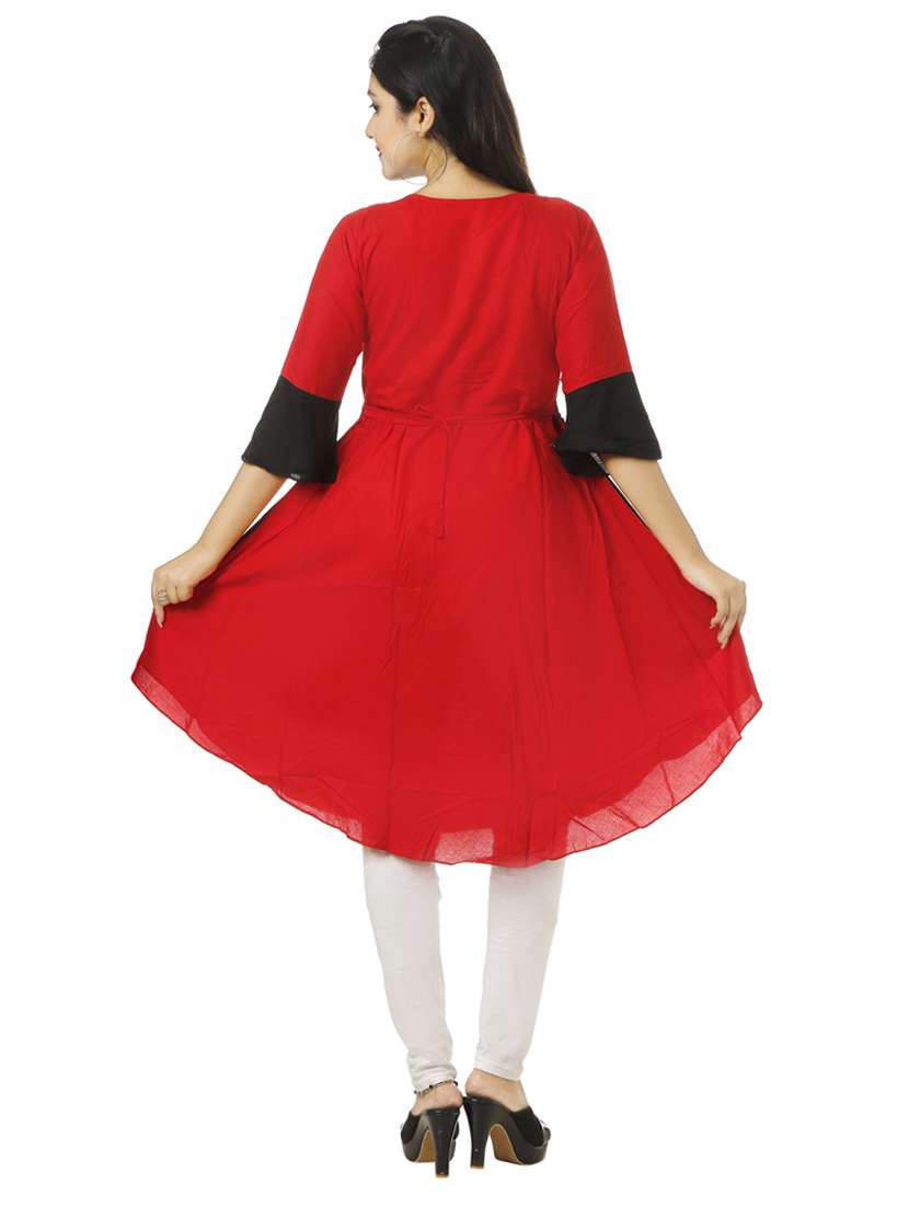 women's layered kurta - 18594571 -  Standard Image - 4