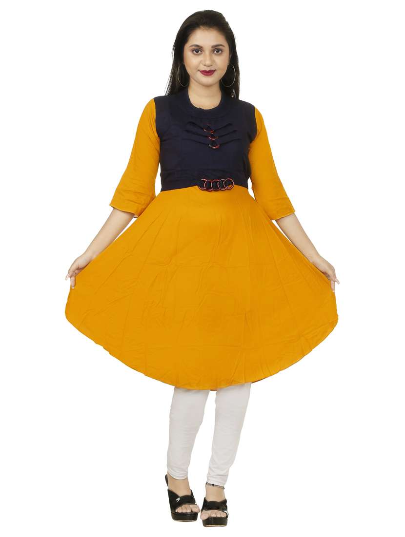 women's flared kurta - 18594593 -  Zoom Image - 0