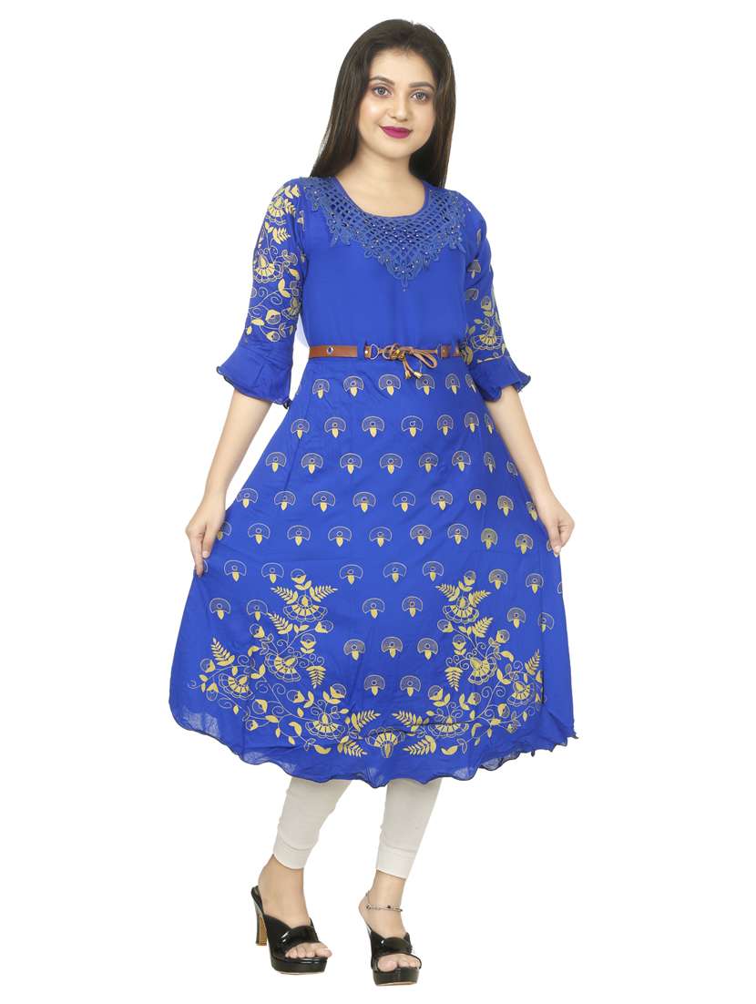 women's a-line kurta - 18594597 -  Zoom Image - 0