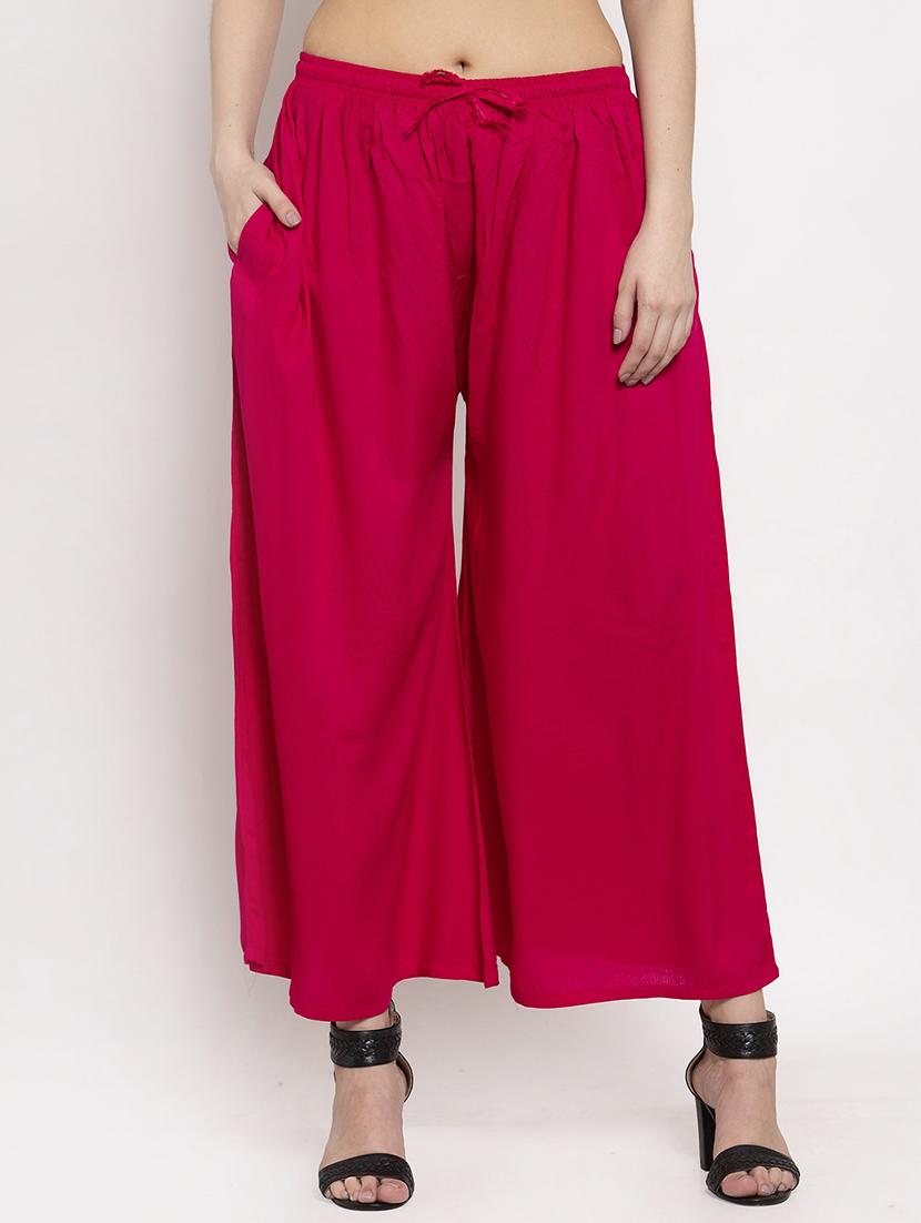combo of 2 rayon palazzo - 18595323 - Standard Image - 1