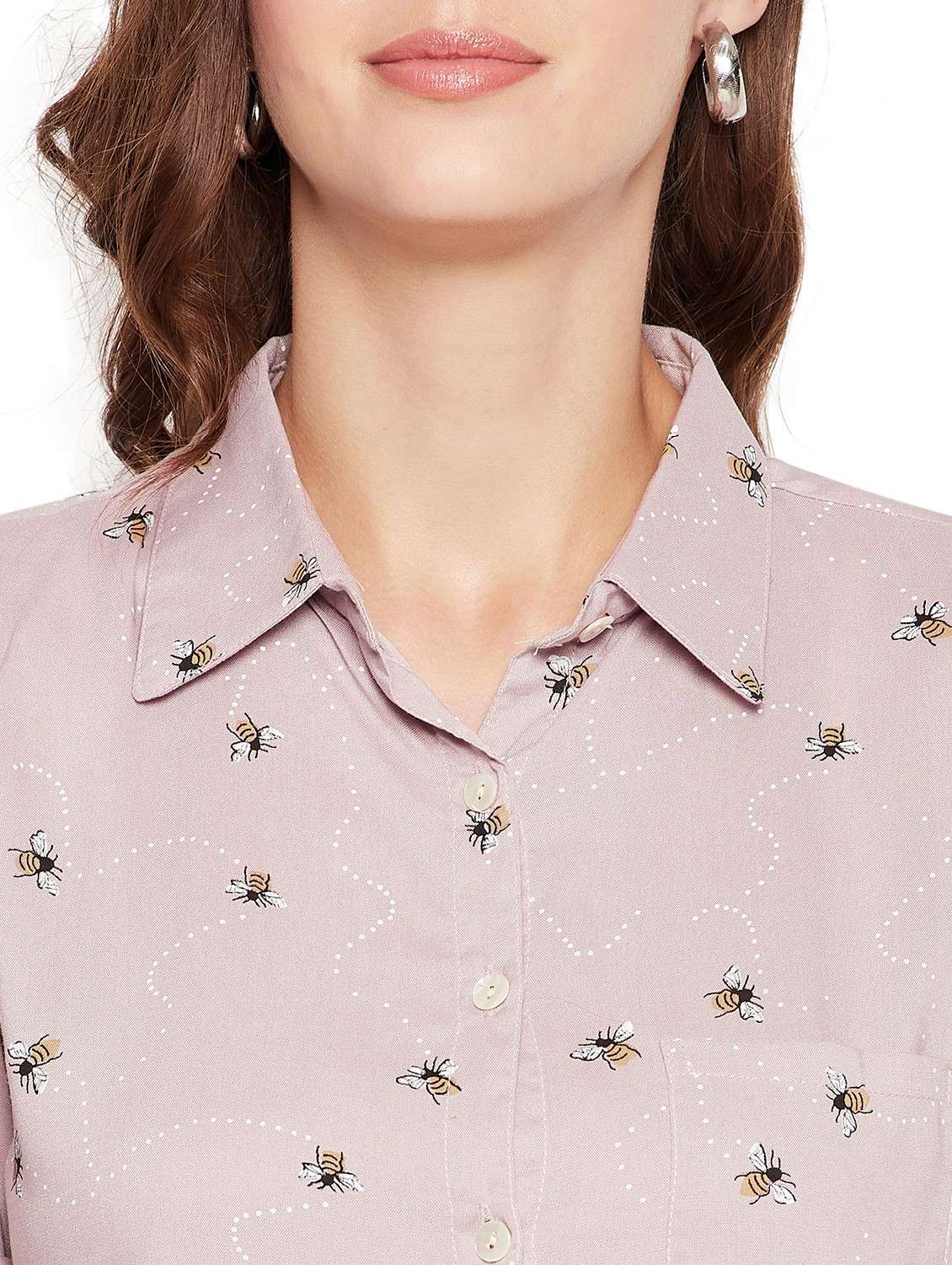 printed regular shirt - 18601313 - Standard Image - 4