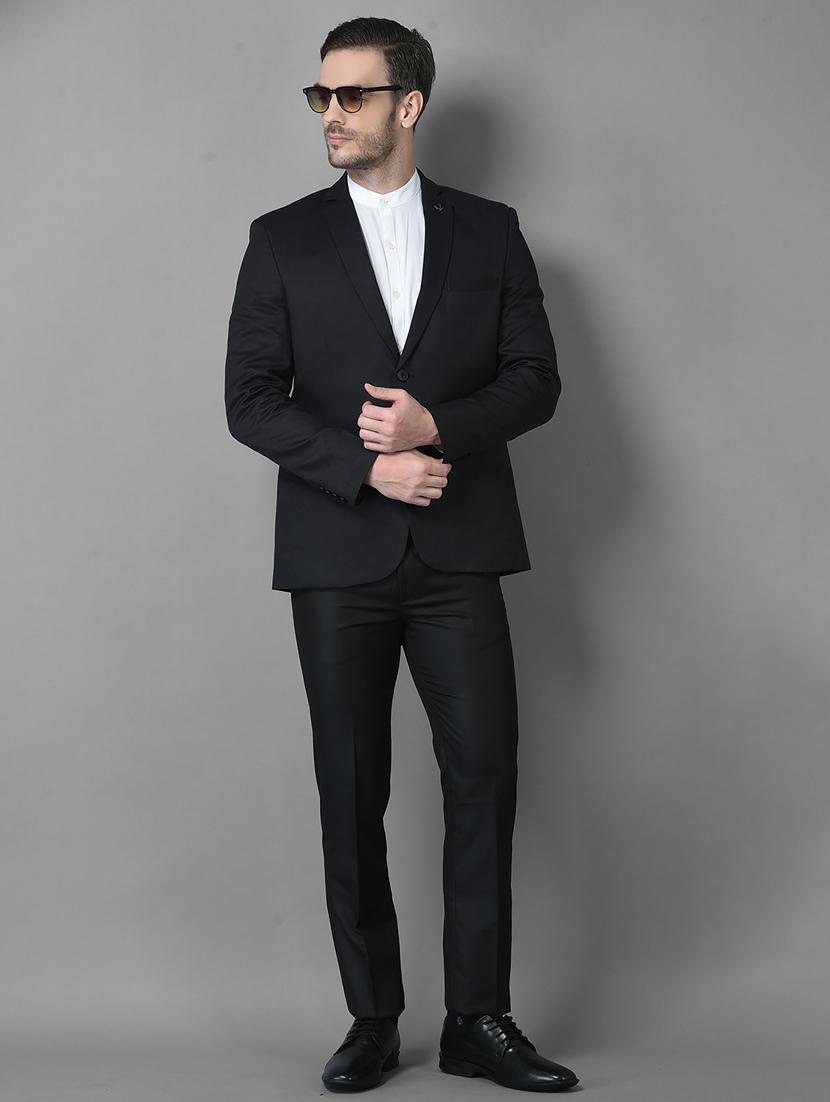 solid single breasted casual blazer - 18601516 - Standard Image - 4