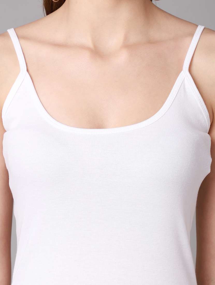 pack of 2 solid camisole - 18601671 -  Standard Image - 4