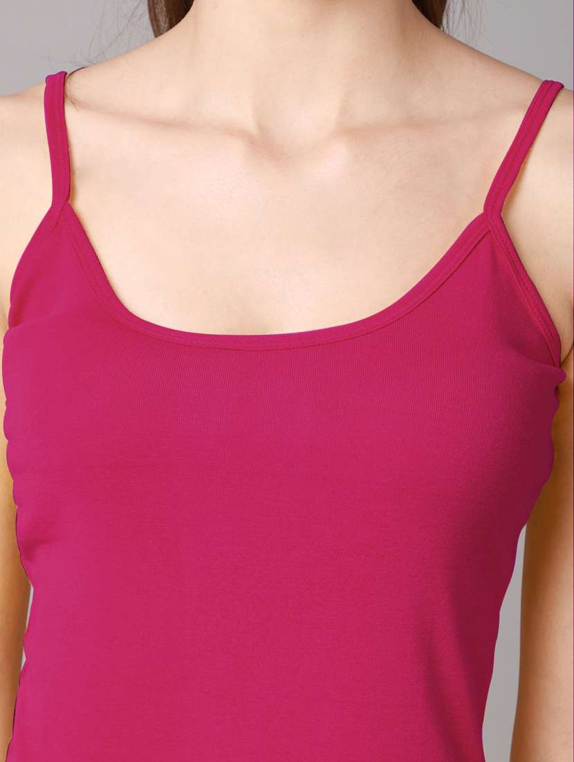 pack of 2 solid camisole - 18601720 -  Standard Image - 4