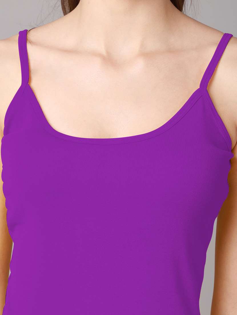 pack of 2 solid camisole - 18601744 - Standard Image - 4