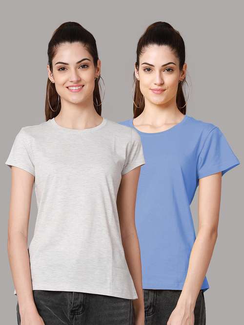 pack of 2 solid regular tee - 18601853 - Standard Image - 0