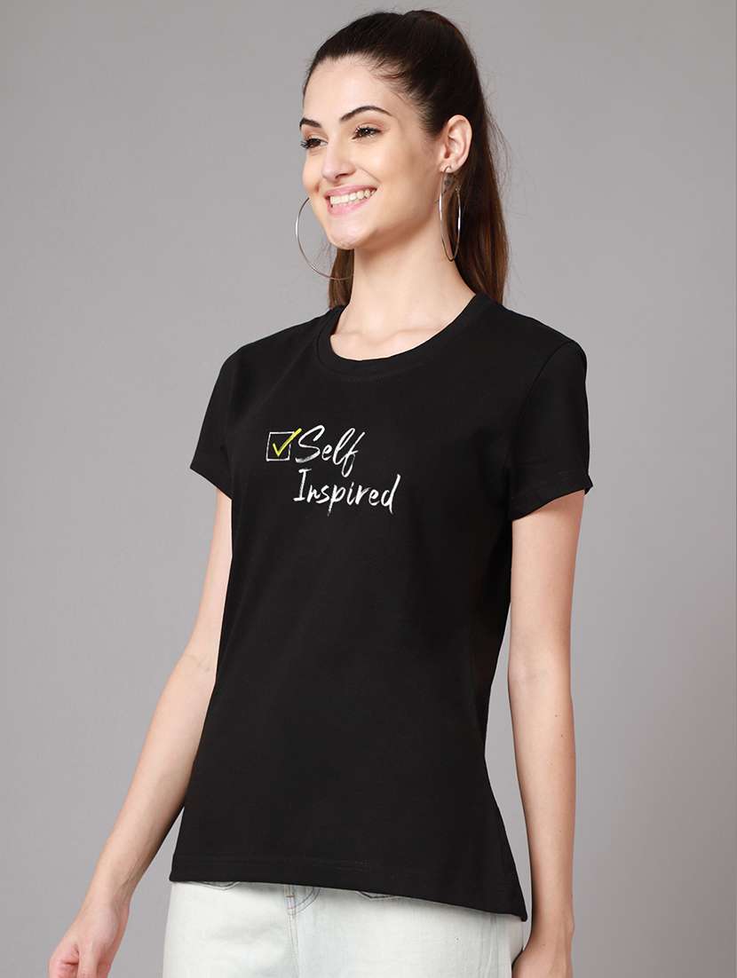 round neck graphic t-shirt  - 18601973 -  Standard Image - 1