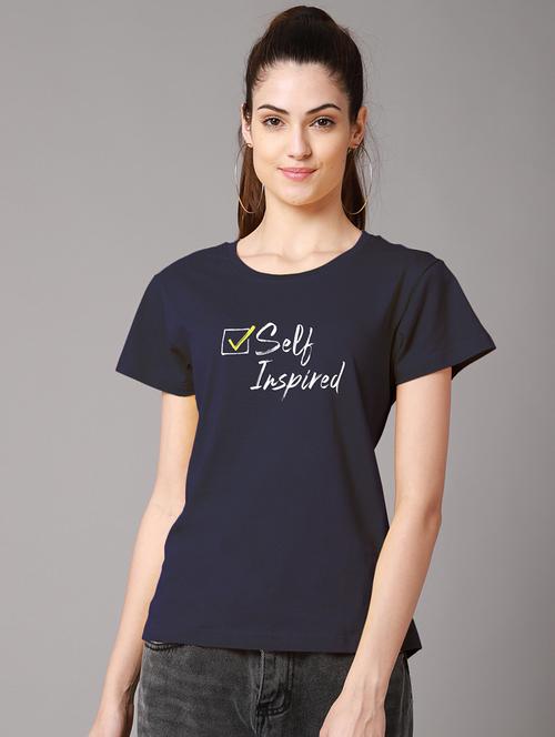 round neck graphic t-shirt - 18601976 - Standard Image - 0
