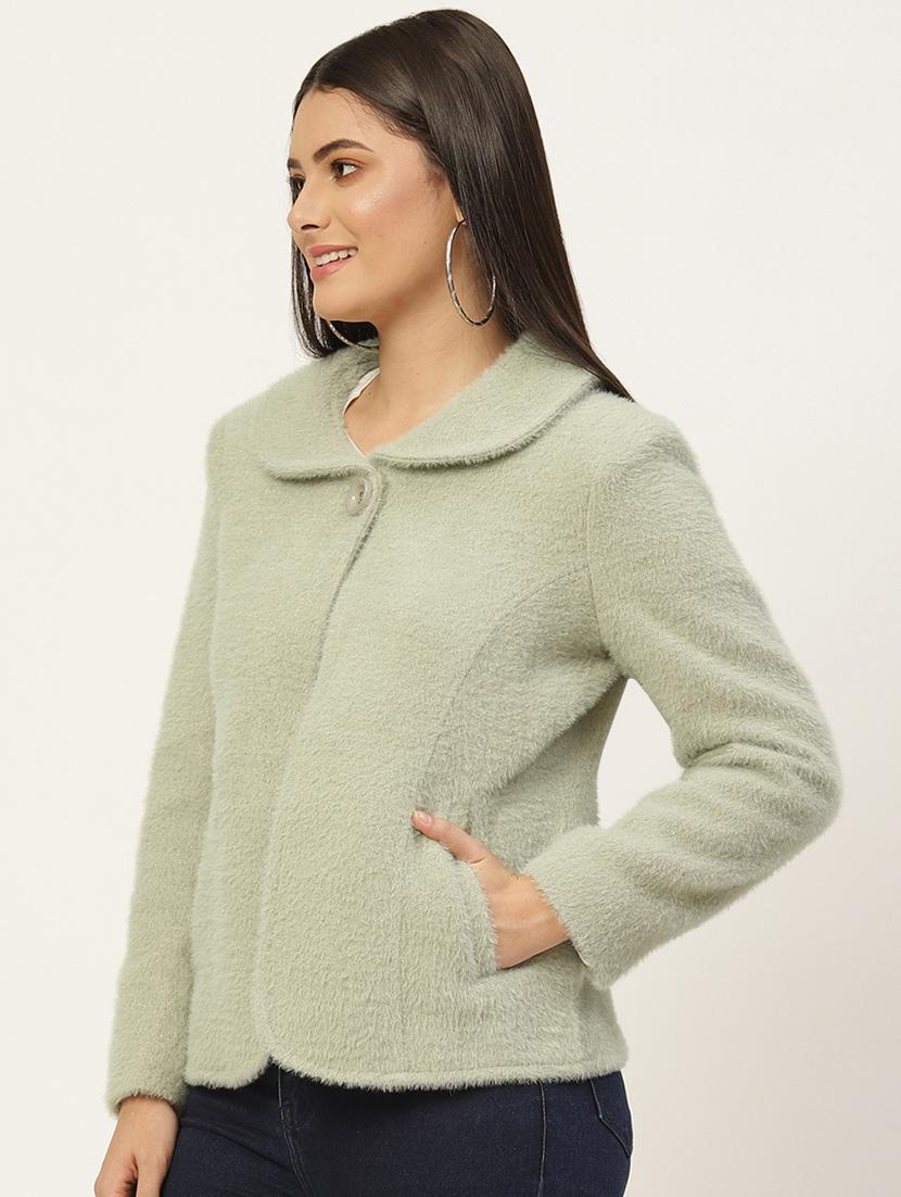 beige wool regular coat - 18602064 -  Standard Image - 1