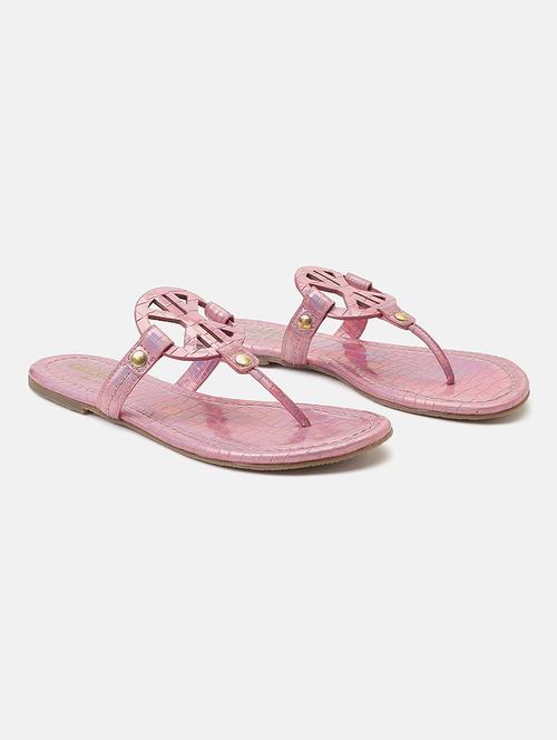 women textured toe separator sandal - 18602444 -  Standard Image - 0